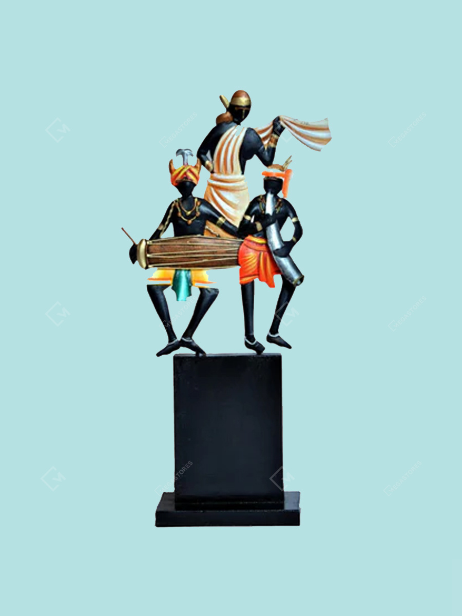 Megastores - Wrought Iron Tribal Figures for Decor & Mementos CM08